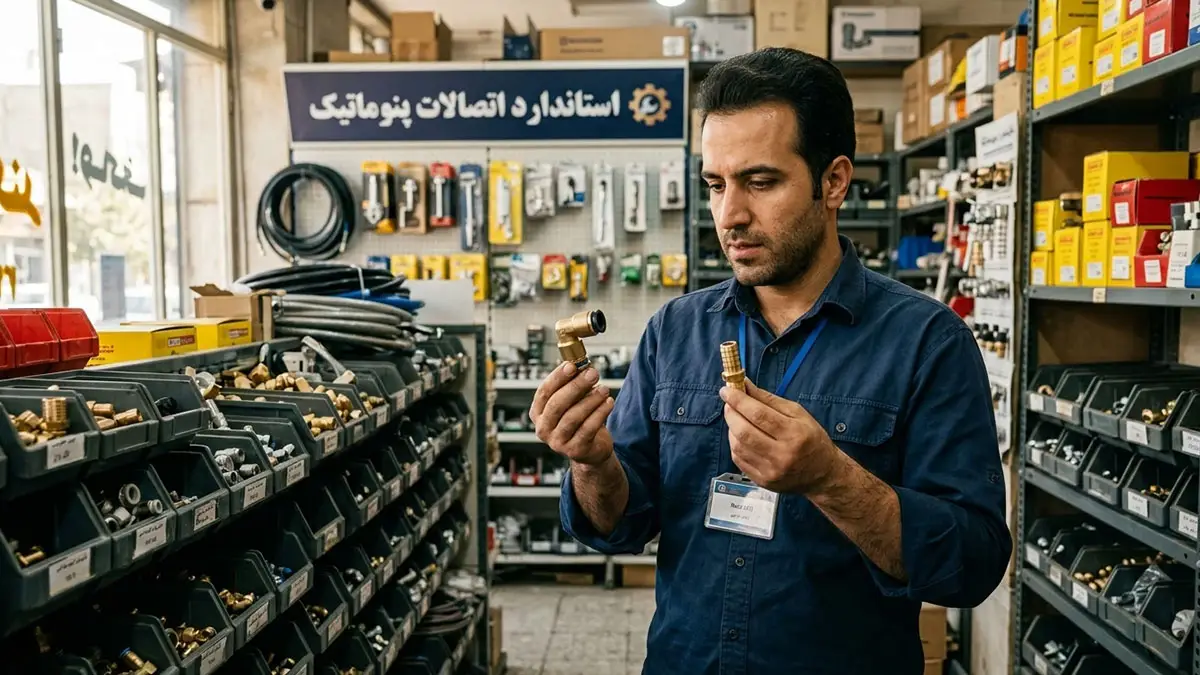 استاندارد اتصالات پنوماتیک