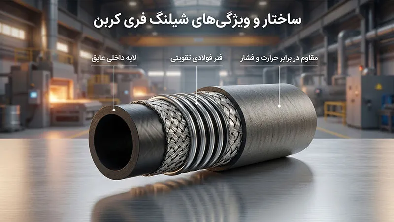 ویژگی ها و ساختار شیلنگ فری کربن