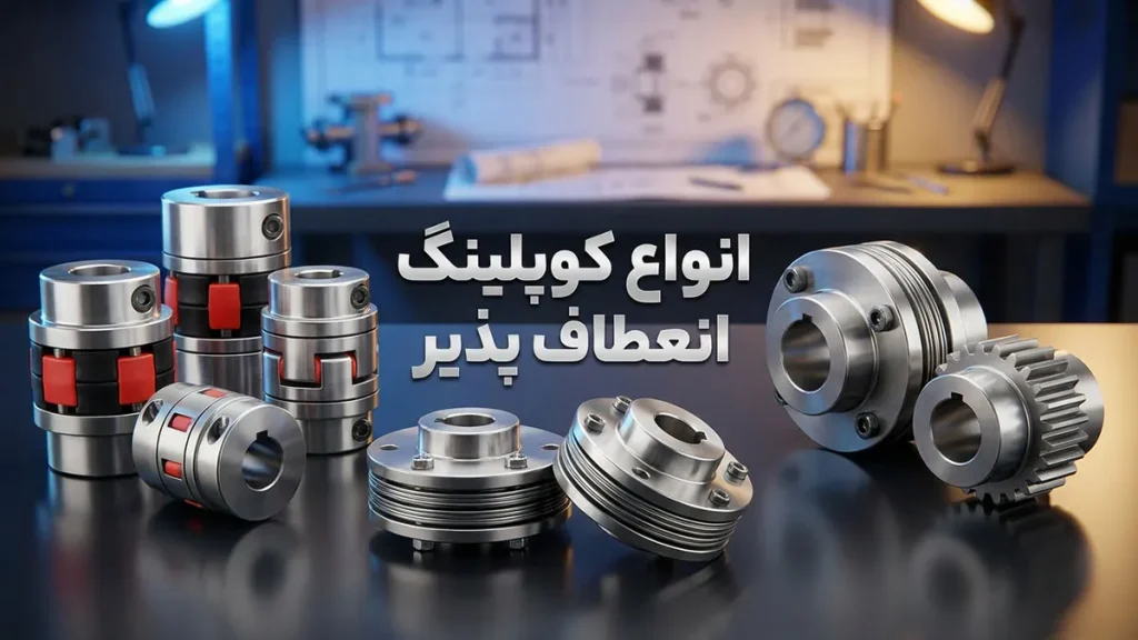 انواع کوپلینگ انعطاف پذیر